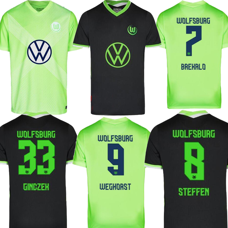 2021 VfL Wolfsburg WEGHORST Home Green Away Mens Soccer jerseys STEFFEN BREKALO Football Shirt Jersey uniform Size -2XL 20 21
2021 VfL Wolfsburg WEGHORST Home Green Away Mens Soccer jerseys STEFFEN BREKALO Football Shirt Jersey uniform Size -2XL 20 21