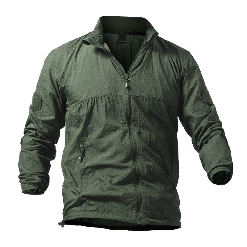 Jackets Men Army Summer Thin Waterproof Windbreaker Quick Dry Tactical Skin Jacket Breathable Raincoat Ropa Hombre Coat, Khaki
Jackets Men Army Summer Thin Waterproof Windbreaker Quick Dry Tactical Skin Jacket Breathable Raincoat Ropa Hombre Coat, Khaki