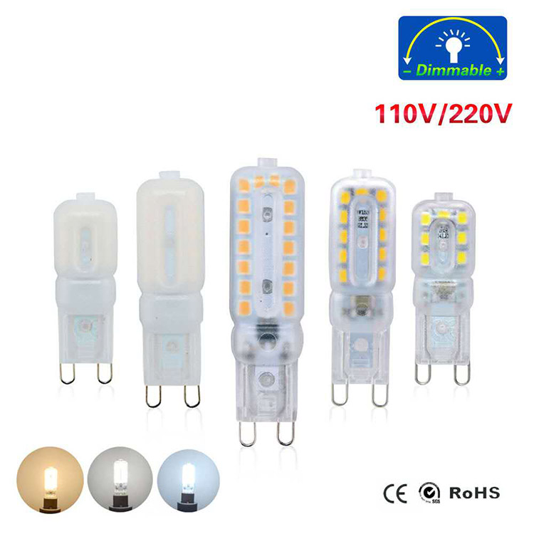 

Mini LED lamp G9 corn Bulb 220V 110V Dimmable 5W 7W 9W SMD 2835 LED light Spotlight Chandelier Lighting Replace Halogen Lamps