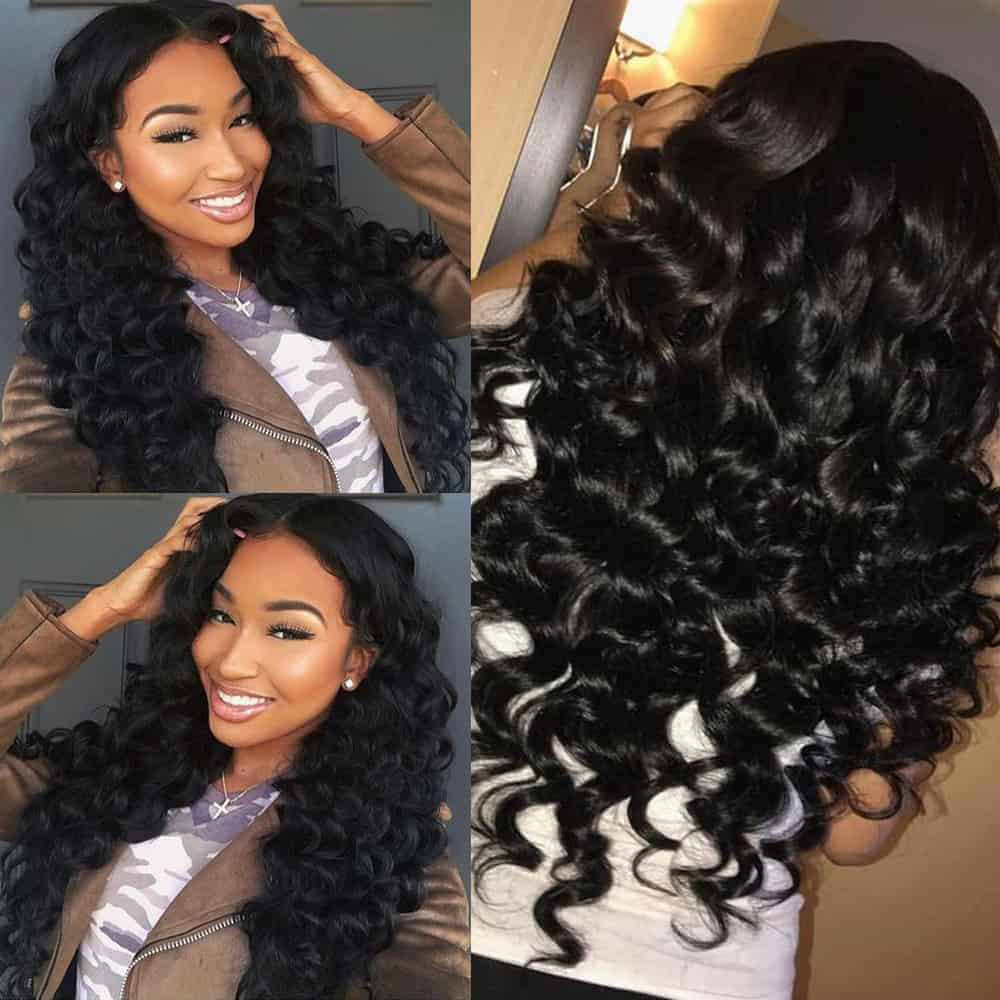 ishow t1b 4 30 loose deep full lace human hair wigs omber colored 131 human hair lace front wigs preplucked 360 lace wig