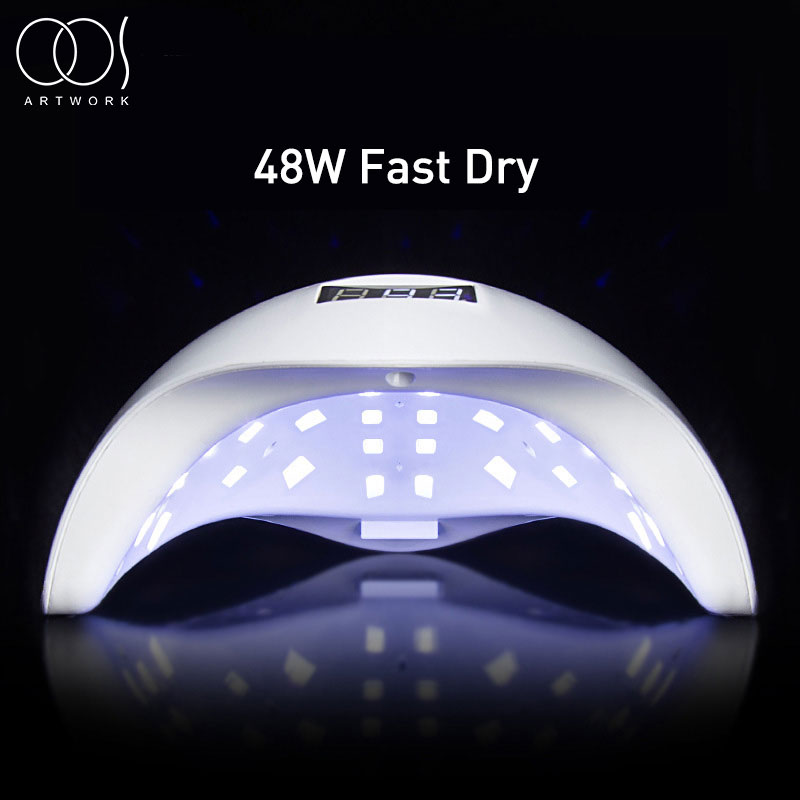 Convenience 48W SUN5 With Auto Sensor Manicure Salon Lamp Professional 24 LED UV Nail Lamp for Nail Gel Polish Quick Drying, White sun5 eu
Convenience 48W SUN5 With Auto Sensor Manicure Salon Lamp Professional 24 LED UV Nail Lamp for Nail Gel Polish Quick Drying, White sun5 eu