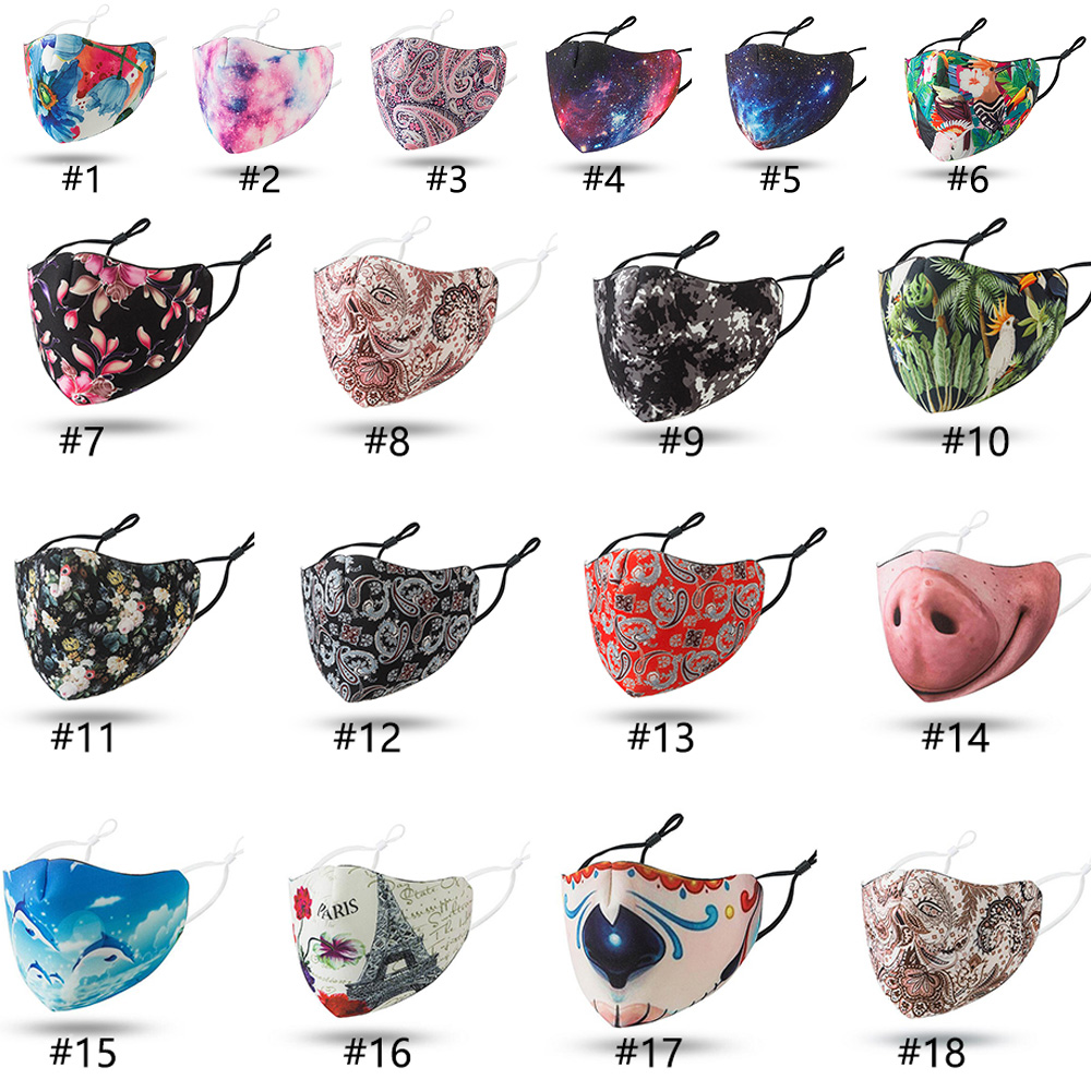 Flower Animals Face Mask Men Women Fashion Cotton Face Masks Adult Adjustable Ear Buckle Anti Dust Fog Mouth Wholesale Reuseable Face Mask
Flower Animals Face Mask Men Women Fashion Cotton Face Masks Adult Adjustable Ear Buckle Anti Dust Fog Mouth Wholesale Reuseable Face Mask
