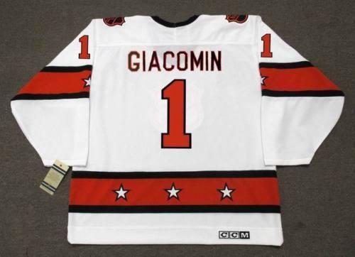 Men Women Youth EDDIE GIACOMIN 1973 CCM Vintage "All Star" Hockey Jersey All Stitched Top-quality Any Name Any Number Goalie Cut, Custom any name any number
Men Women Youth EDDIE GIACOMIN 1973 CCM Vintage "All Star" Hockey Jersey All Stitched Top-quality Any Name Any Number Goalie Cut, Custom any name any number