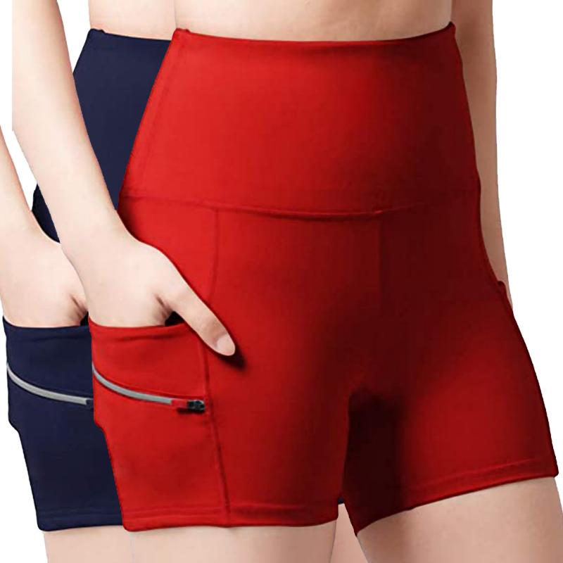 2PCS Women Pure Double PockeHigh Waist Hip Stretch Running Yoga Shorts Leggings Sport Frauen Fitness Kurze
2PCS Women Pure Double PockeHigh Waist Hip Stretch Running Yoga Shorts Leggings Sport Frauen Fitness Kurze