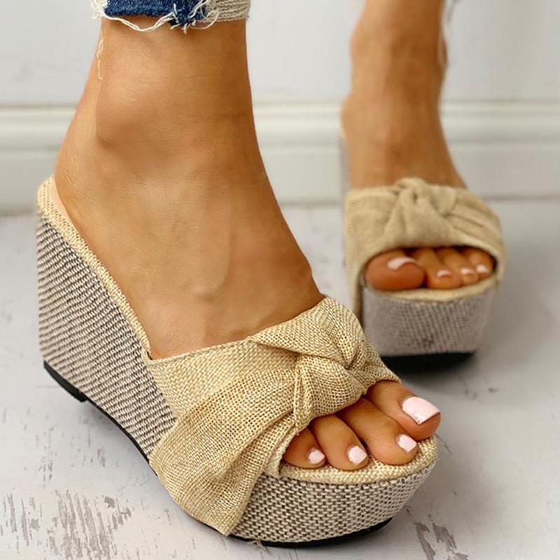 WDHKUN Bow Tied Slip on Leisure Platform Summer Sandals 2020 Wedges High Heels Women Shoes Woman Mules Flip Flops, Black
WDHKUN Bow Tied Slip on Leisure Platform Summer Sandals 2020 Wedges High Heels Women Shoes Woman Mules Flip Flops, Black