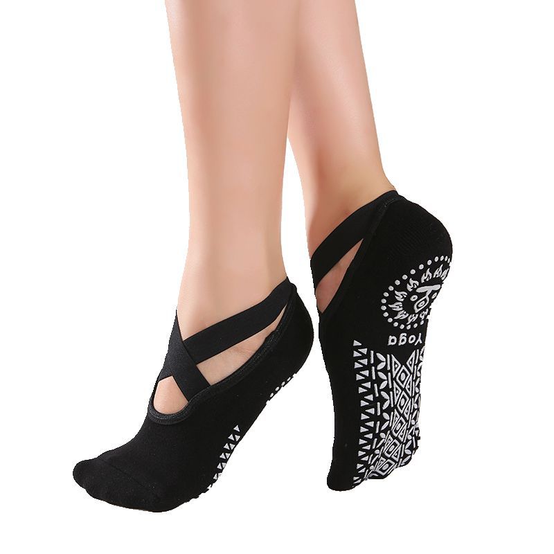 Women High Quality Bandage Yoga Socks Anti-Slip Quick-Dry Damping Pilates Ballet Socks Good Grip For Men&Women Cotton, Black
Women High Quality Bandage Yoga Socks Anti-Slip Quick-Dry Damping Pilates Ballet Socks Good Grip For Men&Women Cotton, Black