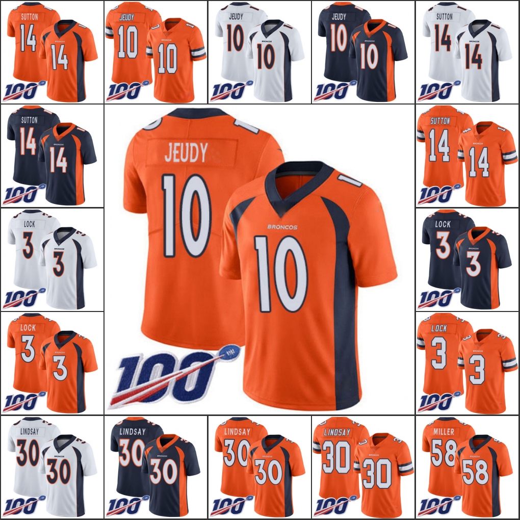 DenverBroncosMen #10 Jerry Jeudy 14 Courtland Sutton 3 Drew Lock 30 Phillip Lindsay Women Youth 100th Limited Jersey, Black;red
DenverBroncosMen #10 Jerry Jeudy 14 Courtland Sutton 3 Drew Lock 30 Phillip Lindsay Women Youth 100th Limited Jersey, Black;red