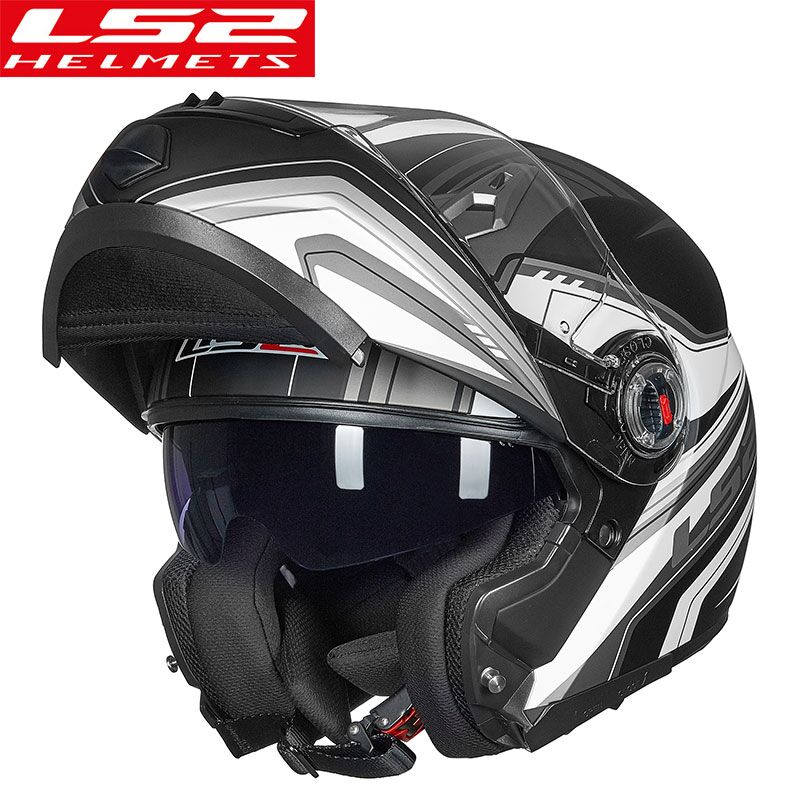 LS2 ff370 man Flip up Motorcycle helmets dual shield motorbike Racing Helmets cruise automotive accessories LS2 moto ECE, 14
LS2 ff370 man Flip up Motorcycle helmets dual shield motorbike Racing Helmets cruise automotive accessories LS2 moto ECE, 14