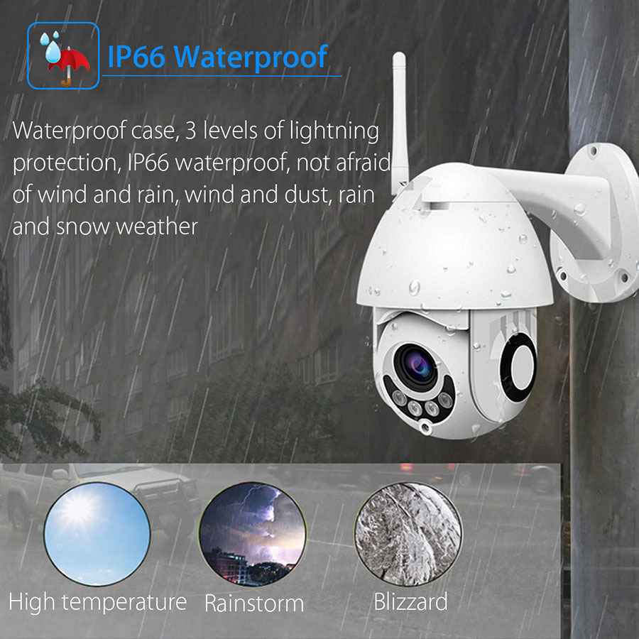 WIFI camera surveillance 2 million wireless dome cameras 1080P network ON head cards
WIFI camera surveillance 2 million wireless dome cameras 1080P network ON head cards