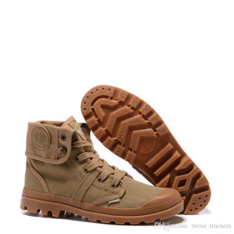 Newest Palladium Martens Boots for Women Men Classic Triple White Black Winter Boot womens Trainers mens Army Green Ankle Booties