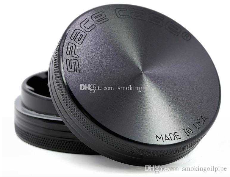 Wholesale 63mm/55mm 2pc Aluminum CNC space case tobacco herb Grinder Smoking cigarette detector grinder smoke Tobacco Grinder for Dry Herb
Wholesale 63mm/55mm 2pc Aluminum CNC space case tobacco herb Grinder Smoking cigarette detector grinder smoke Tobacco Grinder for Dry Herb