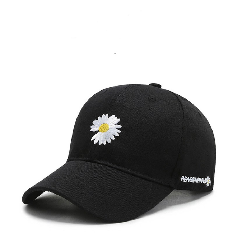Male And Female Hip-hop Hats Female Net Red Daisy Flower Baseball Cap Trendy Male Korean Couple Caps Wholesale, Black
Male And Female Hip-hop Hats Female Net Red Daisy Flower Baseball Cap Trendy Male Korean Couple Caps Wholesale, Black