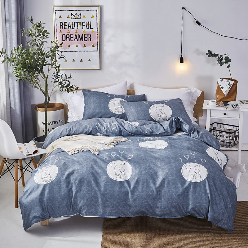 3/4pcs Set Forest Cartoon Trees Printing Bedding Set Bed Bedclothes With Bed Sheet Comforter Pillow Case Duvet Cover
3/4pcs Set Forest Cartoon Trees Printing Bedding Set Bed Bedclothes With Bed Sheet Comforter Pillow Case Duvet Cover
