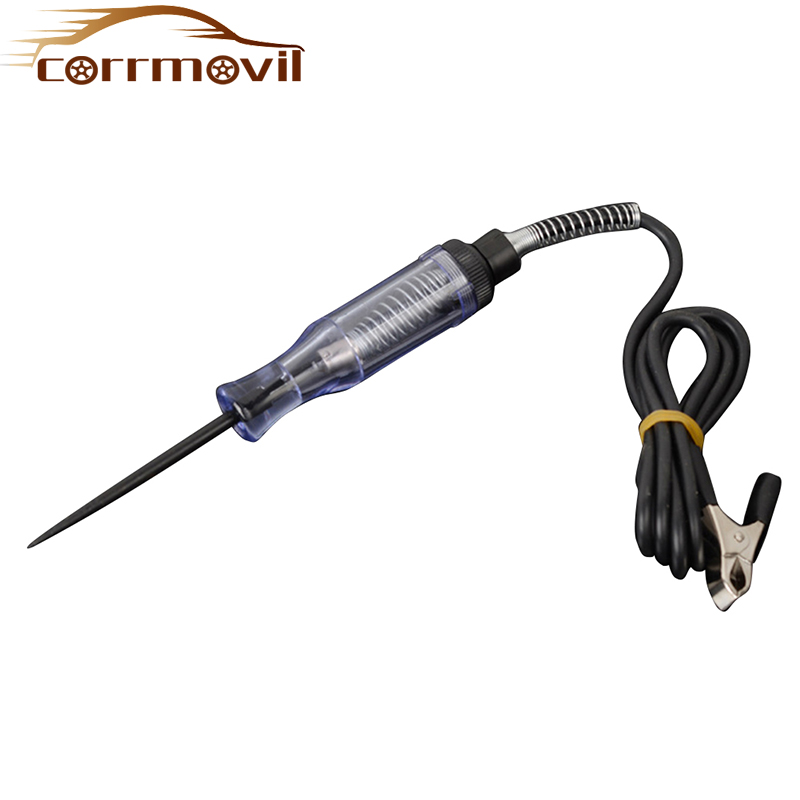 6V 12V 24V Car Electric Pen Circuit Tester Light Lamp Electroscope Vehicle Test Pencil Test Light Auto Circuit Maintenance Tool
6V 12V 24V Car Electric Pen Circuit Tester Light Lamp Electroscope Vehicle Test Pencil Test Light Auto Circuit Maintenance Tool