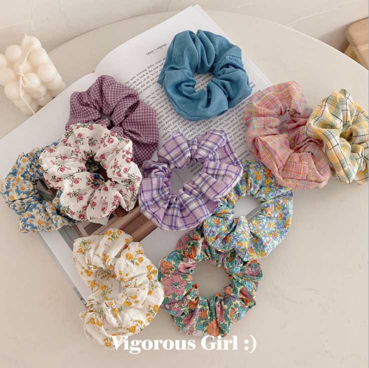 1pc Floral Lattice Charming Ponytail Elastic Hair Band Fabric Rope Forest Tie Rope Korean Style Wave Handmade Hair Accessories
1pc Floral Lattice Charming Ponytail Elastic Hair Band Fabric Rope Forest Tie Rope Korean Style Wave Handmade Hair Accessories