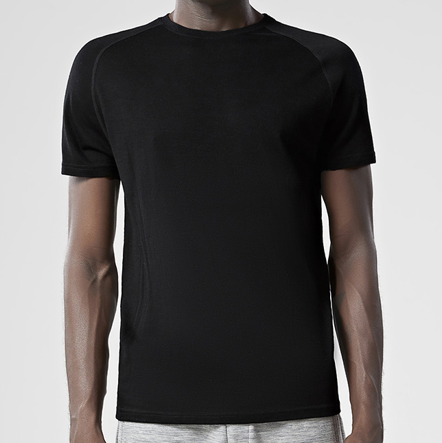 Men's 100% Merino Wool Crew T Shirts sports Lightweight Summer Breathable Wicking Short Sleeve Out door Base Tee, Black
Men's 100% Merino Wool Crew T Shirts sports Lightweight Summer Breathable Wicking Short Sleeve Out door Base Tee, Black
