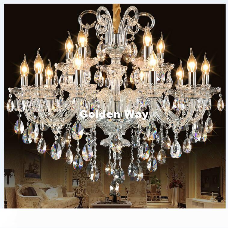 Modern Crystal Chandelier Clear Hanging Lighting European Style Chandeliers Light for Living Dining Room Restaurant Decor Lights
Modern Crystal Chandelier Clear Hanging Lighting European Style Chandeliers Light for Living Dining Room Restaurant Decor Lights