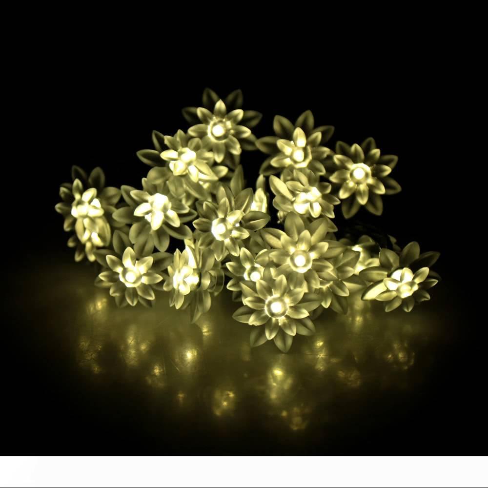5.8M 20LEDs Solar Powered Warm White Lotus Flower Light LED Strings Holiday Party Christmas Fairy Lighting
5.8M 20LEDs Solar Powered Warm White Lotus Flower Light LED Strings Holiday Party Christmas Fairy Lighting