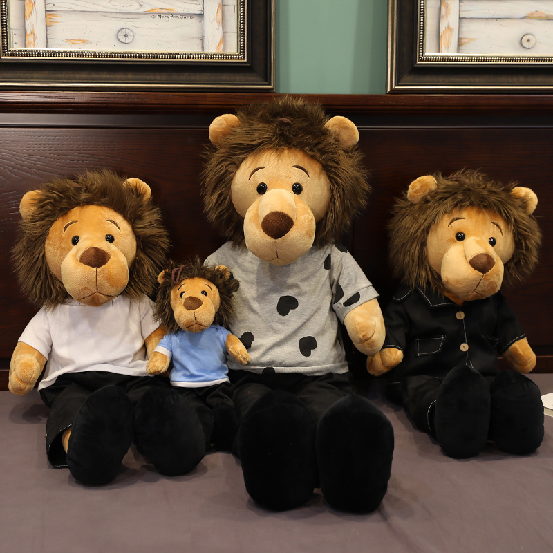 Cute long-legged lion stuffed toy cartoon large animal plush doll girl pillow child comforting toy creative Christmas gift home decoration
Cute long-legged lion stuffed toy cartoon large animal plush doll girl pillow child comforting toy creative Christmas gift home decoration