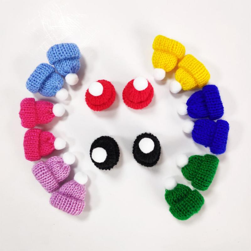 10PCS Knitted Small Christmas Hat Santa Claus Cap Cute Christmas Hats Headdress Party Favors DIY Handmade Accessories (Red
10PCS Knitted Small Christmas Hat Santa Claus Cap Cute Christmas Hats Headdress Party Favors DIY Handmade Accessories (Red
