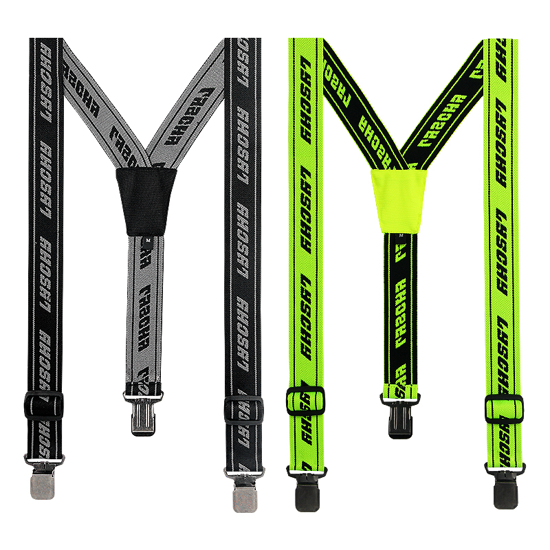 New Type Clip-on Trousers Braces Elastic Adjustable Y Back Suspender Straps for Motorcycle Pants
New Type Clip-on Trousers Braces Elastic Adjustable Y Back Suspender Straps for Motorcycle Pants