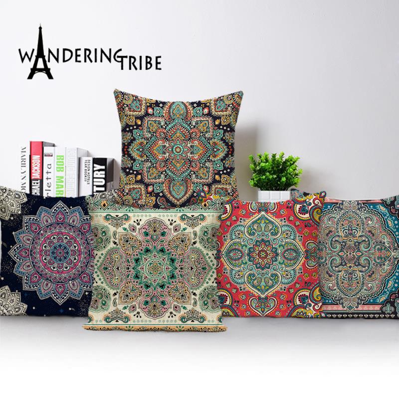 Vintage Decor Cushion Cover Farmhouse Shabby Chic Decorative Throw Pillow Case Flax Pillow 45 * 45 Bohemian Covers, L1197-11
Vintage Decor Cushion Cover Farmhouse Shabby Chic Decorative Throw Pillow Case Flax Pillow 45 * 45 Bohemian Covers, L1197-11