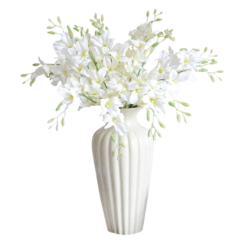 5pcs High Quality Artificial Phalaenopsis Orchid Flowers Silk Flower Wedding Decoration For Home Dining Table Artificial Flower, White
5pcs High Quality Artificial Phalaenopsis Orchid Flowers Silk Flower Wedding Decoration For Home Dining Table Artificial Flower, White
