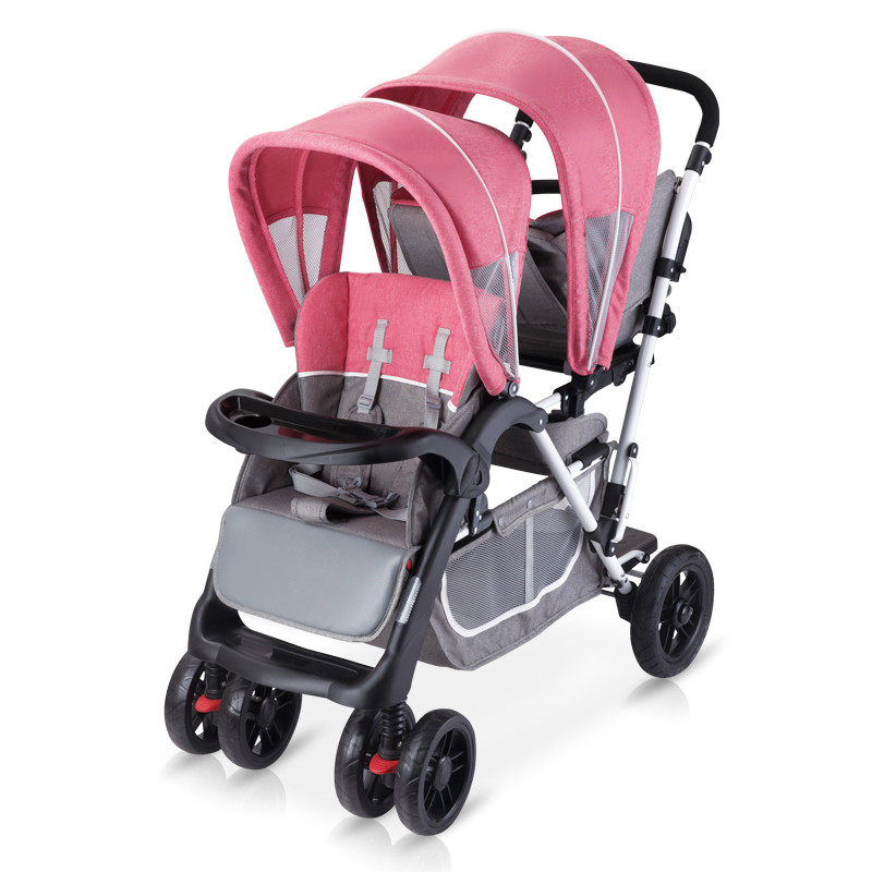 2020 Babyfond Twin Baby Strollers Can Sit High Landscape Umbrella Folding Four Wheel Double Stroller High Quality Trolley
2020 Babyfond Twin Baby Strollers Can Sit High Landscape Umbrella Folding Four Wheel Double Stroller High Quality Trolley