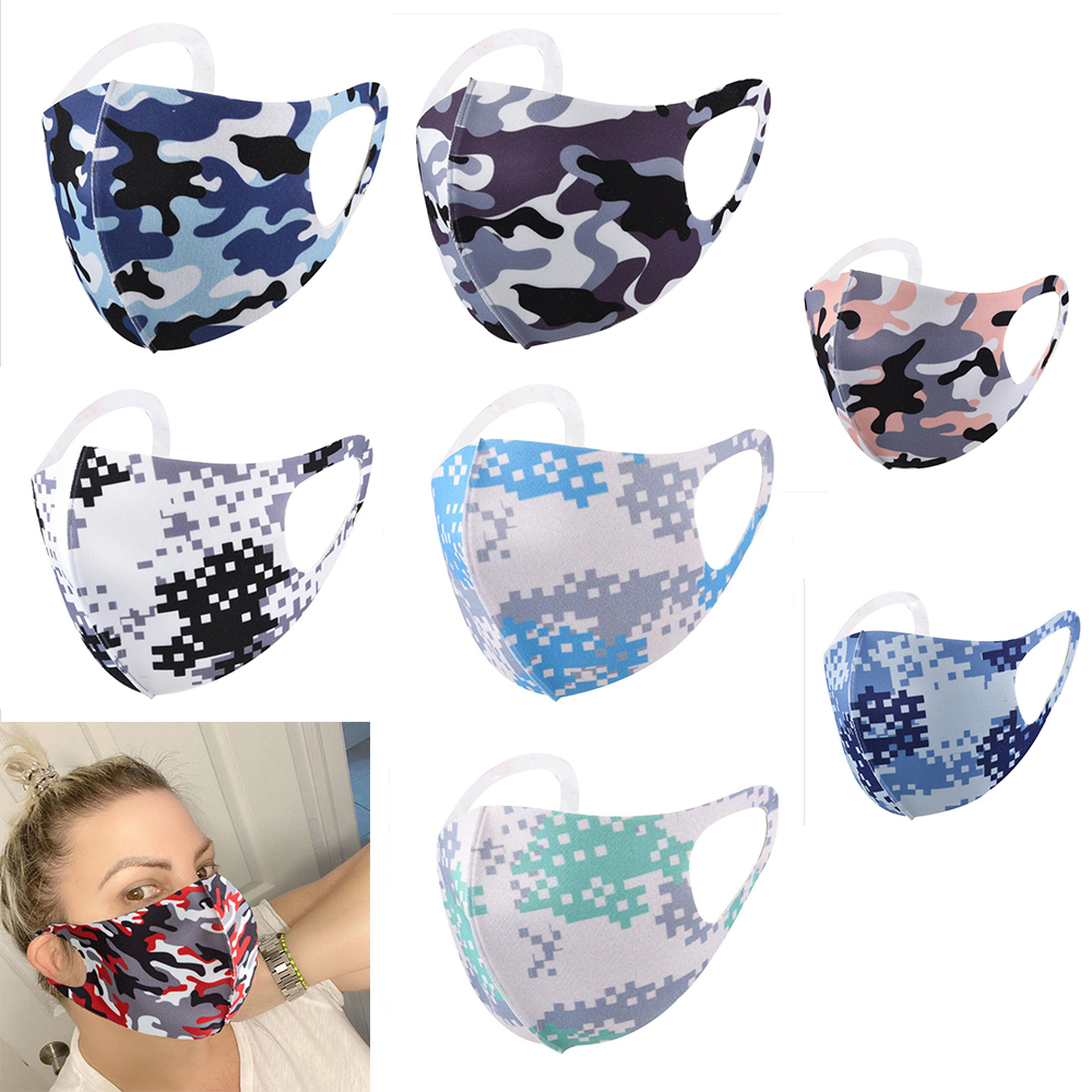 Camouflage Face Mask Camo soft mask Cover Anti-bacterial PM2.5 Respirator Dustproof Washable Reusable Silk Cotton Masks Packaging adult
Camouflage Face Mask Camo soft mask Cover Anti-bacterial PM2.5 Respirator Dustproof Washable Reusable Silk Cotton Masks Packaging adult