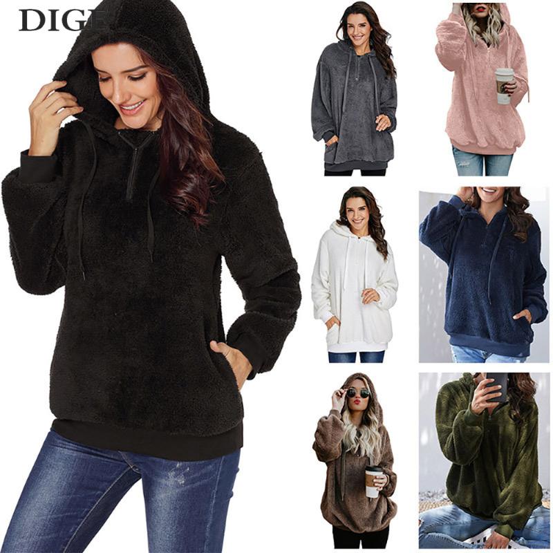 2020 New Fashion Winter Hooded Sweater Women Solid Color Pockets Wool Pullover Hip Hop Sweatshirt Casual Tops Oversized Hoodie, Blue color
2020 New Fashion Winter Hooded Sweater Women Solid Color Pockets Wool Pullover Hip Hop Sweatshirt Casual Tops Oversized Hoodie, Blue color