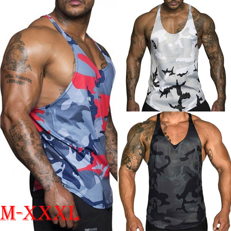 Men Gym Muscle Bodybuilding Sleeveless Shirt Tank Top Singlet Fitness Sport Vest Male Fashion Summer Tops Clothing, Black
Men Gym Muscle Bodybuilding Sleeveless Shirt Tank Top Singlet Fitness Sport Vest Male Fashion Summer Tops Clothing, Black