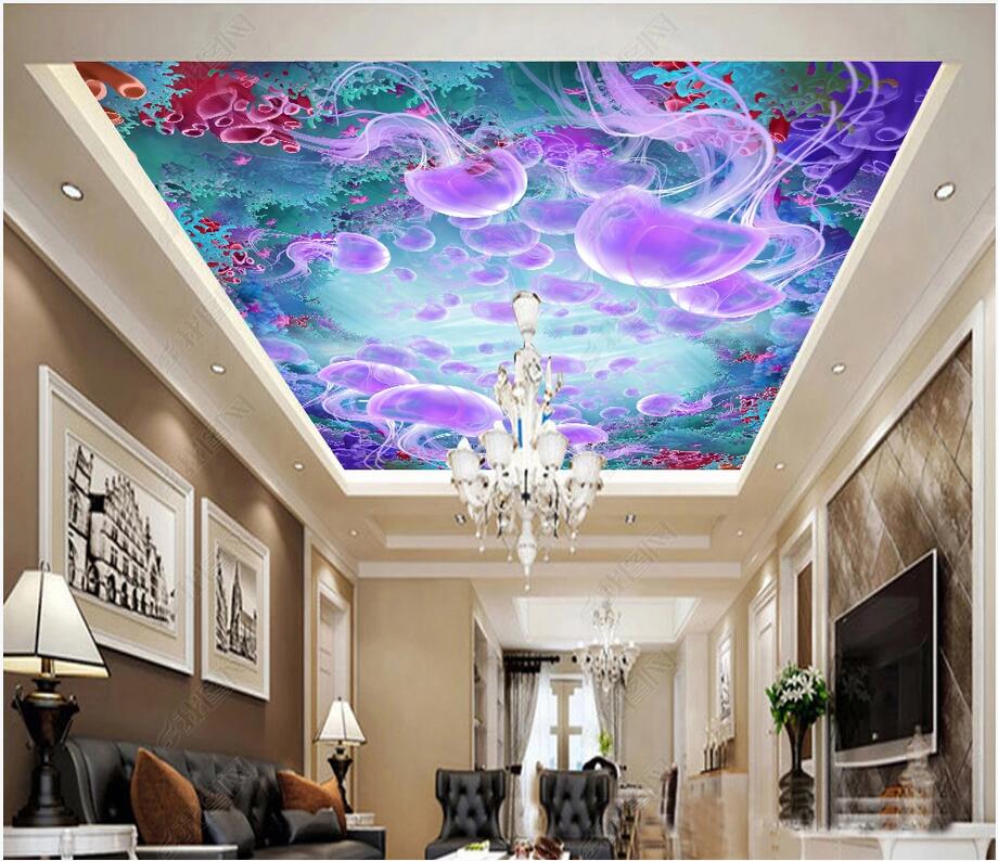 WDBH 3d ceiling murals wallpaper custom photo Underwater world jellyfish hall ceiling fresco background home decor wallpaper for walls 3 d, Non-woven
WDBH 3d ceiling murals wallpaper custom photo Underwater world jellyfish hall ceiling fresco background home decor wallpaper for walls 3 d, Non-woven