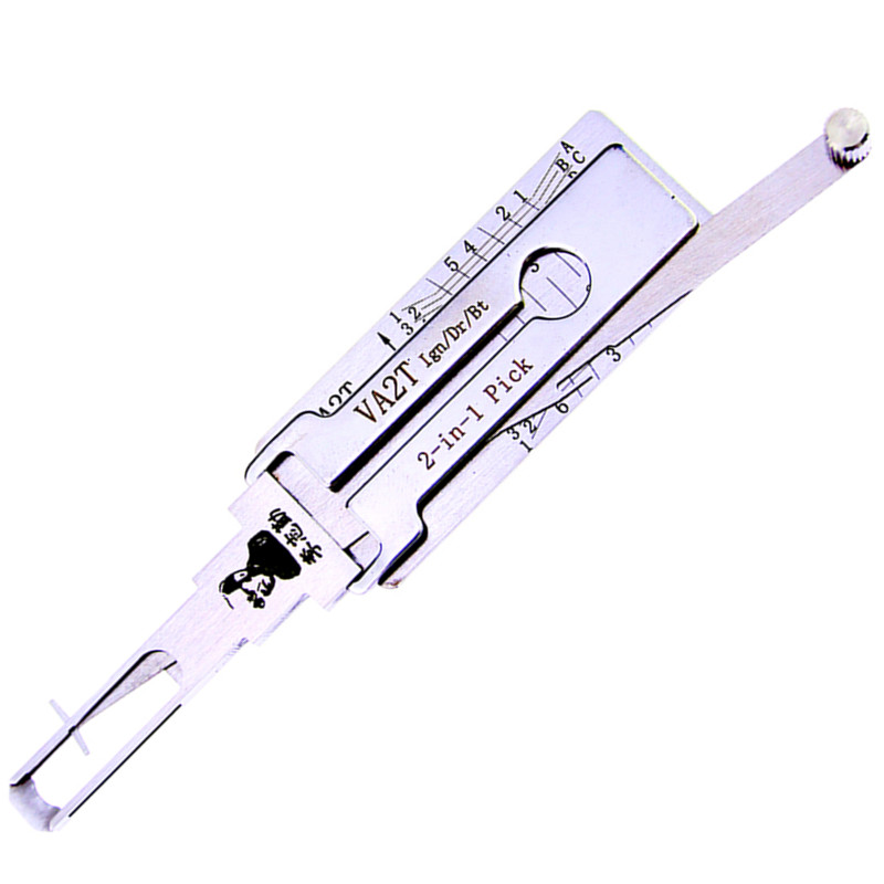 LISHI Peugeot/ Citroen VA2T 2-in-1 Auto Pick and Decoder Locksmith Tools Lock Pick Up Set Lock Pick Set
LISHI Peugeot/ Citroen VA2T 2-in-1 Auto Pick and Decoder Locksmith Tools Lock Pick Up Set Lock Pick Set