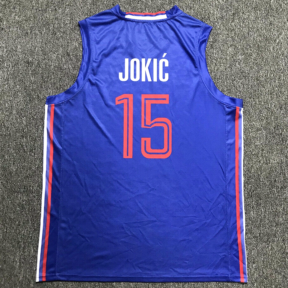 Top Quality #15 Jokic Basketball Jersey All Stitched College Jerseys Custom Number Name Any Size XXS-4XL, Blue
Top Quality #15 Jokic Basketball Jersey All Stitched College Jerseys Custom Number Name Any Size XXS-4XL, Blue