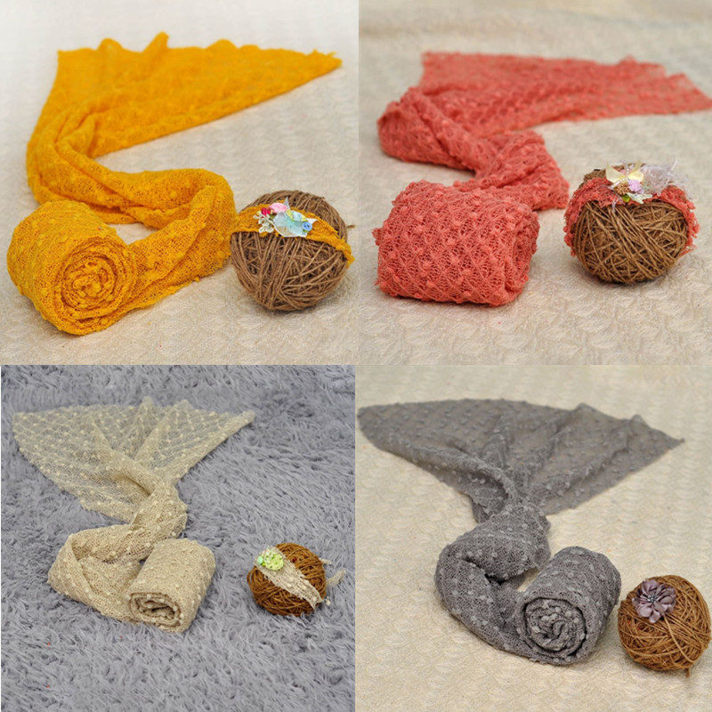 2 Pcs/Set Baby Photography Props Blanket Wraps Stretch Knit Cloth Headdress Newborn Hair Accessories Baby Wrap Blanket
2 Pcs/Set Baby Photography Props Blanket Wraps Stretch Knit Cloth Headdress Newborn Hair Accessories Baby Wrap Blanket