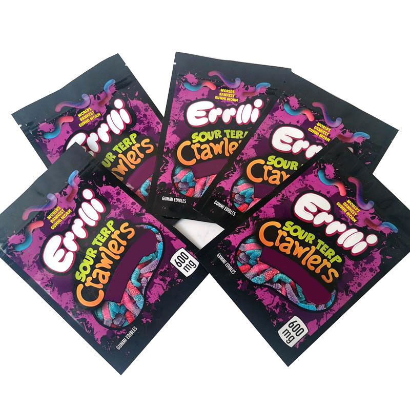 Errlli Sour terp Crawlers Bag 3.5g Childproof Vape Mylar Bags 600mg Smell proof Packaging DHL Free
Errlli Sour terp Crawlers Bag 3.5g Childproof Vape Mylar Bags 600mg Smell proof Packaging DHL Free