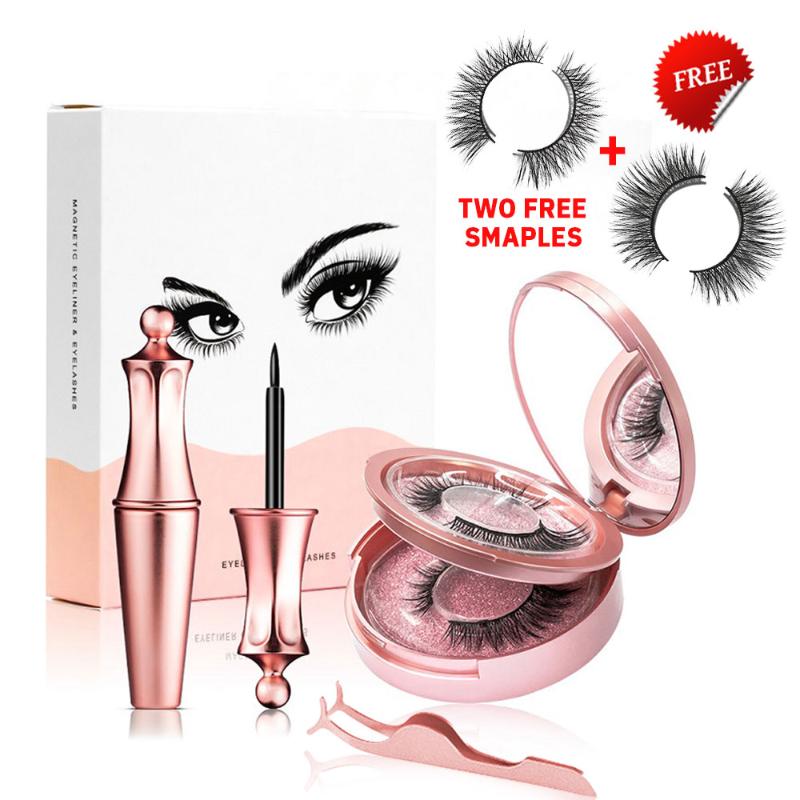 Magnetic Eyelashs Set Magnet Liquid Eyeliner & Tweezer Set & Waterproof Long Lasting Eyelash Extension Makeup Tools
Magnetic Eyelashs Set Magnet Liquid Eyeliner & Tweezer Set & Waterproof Long Lasting Eyelash Extension Makeup Tools