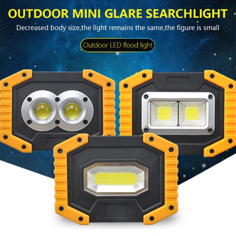 30W COB Work Lamp USB LED Portable Lantern Rechargable Waterproof 3-Mode Emergency Spotlight Floodlight for Camping Hike Outdoor
30W COB Work Lamp USB LED Portable Lantern Rechargable Waterproof 3-Mode Emergency Spotlight Floodlight for Camping Hike Outdoor