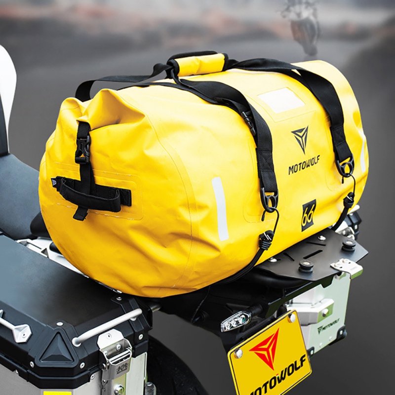 40L/66L/90L Motorcycle Tail Seat Bags PU Waterproof Reflective Multifunctional Motorcycle Luggage Bag With Bar Straps, Y1-40l 
40L/66L/90L Motorcycle Tail Seat Bags PU Waterproof Reflective Multifunctional Motorcycle Luggage Bag With Bar Straps, Y1-40l