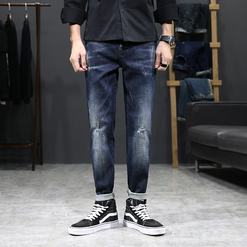 2020 New Arrivals Jeans Men Quality Brand Business Casual Male Denim Pants Straight Slim Fit Dark Blue Men's Trousers Yong Man
2020 New Arrivals Jeans Men Quality Brand Business Casual Male Denim Pants Straight Slim Fit Dark Blue Men's Trousers Yong Man