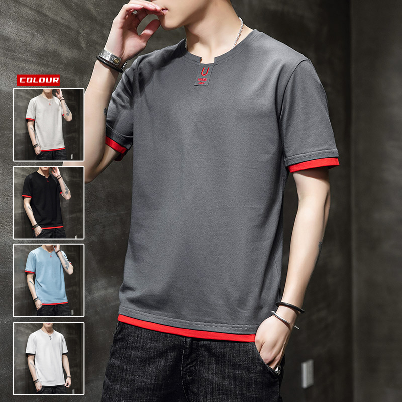 Men's O-Neck T-shirt Men Summer Tops Short Sleeve T Shirt Men Casual Cotton Tops Black Breathable Shirts 2020 Male Clothing, Kcd698 khaki
Men's O-Neck T-shirt Men Summer Tops Short Sleeve T Shirt Men Casual Cotton Tops Black Breathable Shirts 2020 Male Clothing, Kcd698 khaki