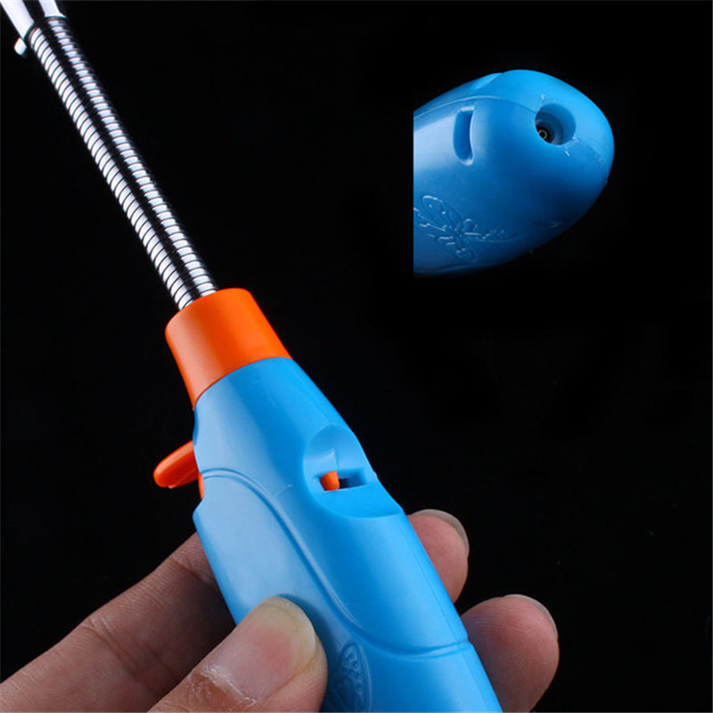 19 cm Hose Torch Lighter Jet Butane Gas Kitchen Flexible Pipe Lighter 1300 C Portable Windproof Outdoor BBQ Ignition Lighter
19 cm Hose Torch Lighter Jet Butane Gas Kitchen Flexible Pipe Lighter 1300 C Portable Windproof Outdoor BBQ Ignition Lighter