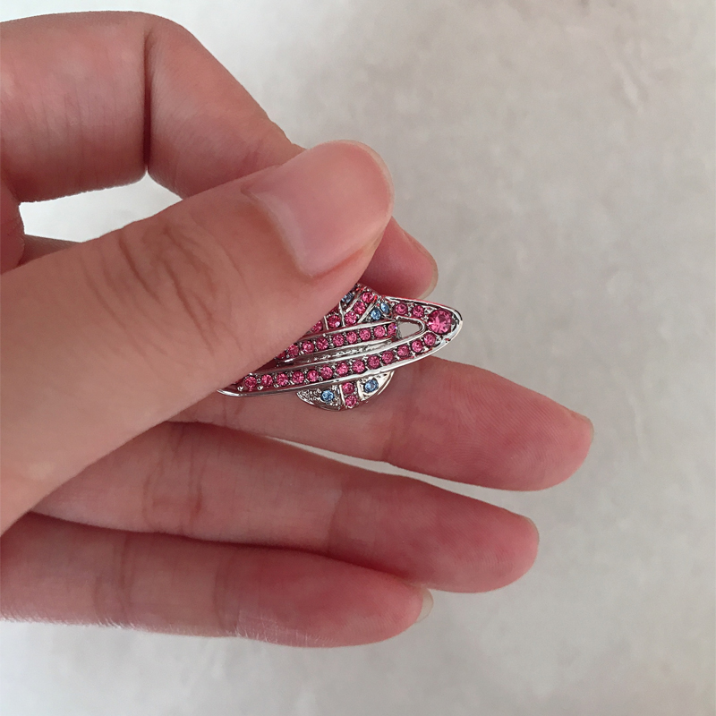 New Arrival Bling Bling Rhinestone Satellite Stud Earring Women Girl Planet Earring Fashion Jewelry High Quality