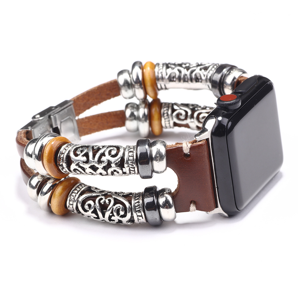 Fashion Design Bracelet Leather Watch Band for Apple Watch Series 1 2 3 4 5 Strap for Apple Iwatch 38mm 40mm 42mm 44mm Wrist band
Fashion Design Bracelet Leather Watch Band for Apple Watch Series 1 2 3 4 5 Strap for Apple Iwatch 38mm 40mm 42mm 44mm Wrist band