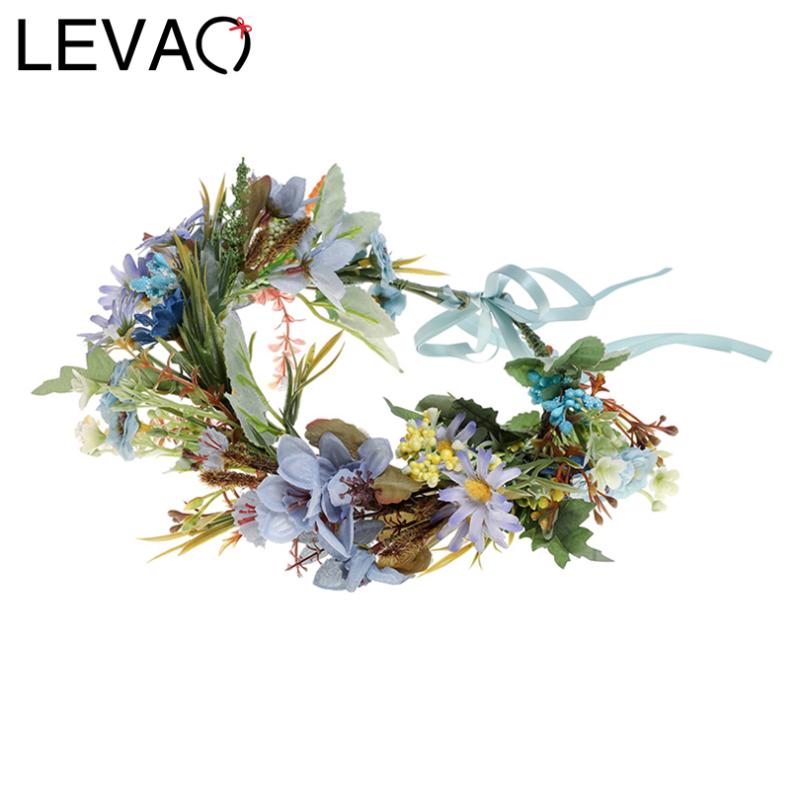 LEVAO Lady Wedding Bride Corolla Head Wreath Holiday Hair Ornament Fabric Flower Crown Hair Accessories Headband Flower Hairband
LEVAO Lady Wedding Bride Corolla Head Wreath Holiday Hair Ornament Fabric Flower Crown Hair Accessories Headband Flower Hairband