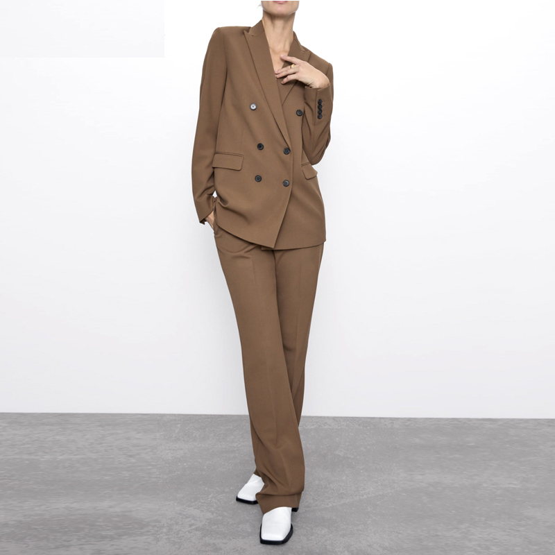 2020 New Brown Blazer Spring Summer Ladies Suits Office Wear Women Suits Women Work Wear Female Two Pieces Suits(Jacket+Pants, Gold
2020 New Brown Blazer Spring Summer Ladies Suits Office Wear Women Suits Women Work Wear Female Two Pieces Suits(Jacket+Pants, Gold