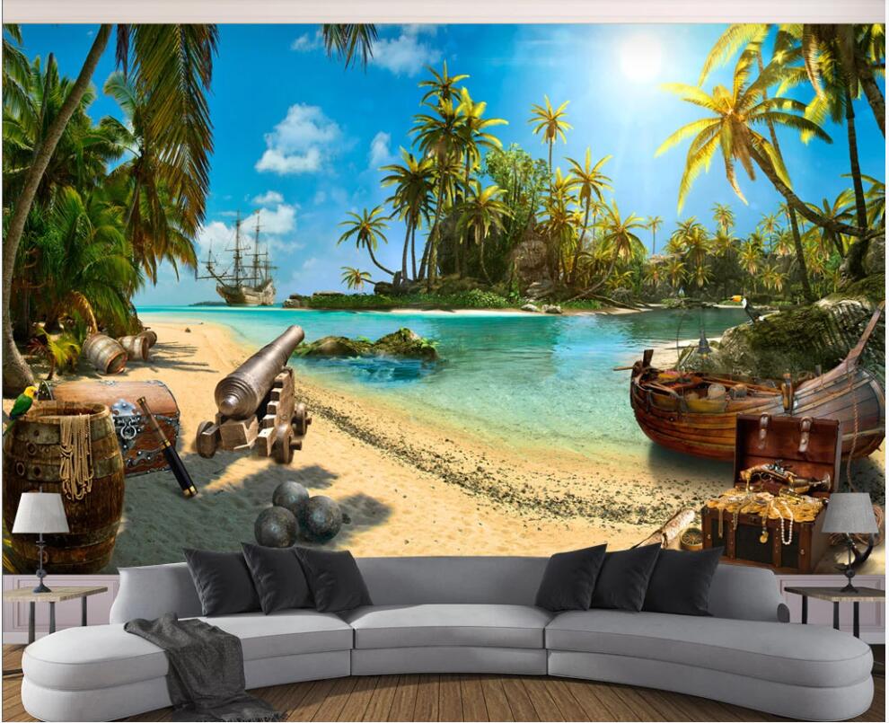 3d wallpaper custom photo mural on the wall Magic pirate treasure island landscape Home decor 3d wall murals wallpaper for living room, Non-woven wallpaper
3d wallpaper custom photo mural on the wall Magic pirate treasure island landscape Home decor 3d wall murals wallpaper for living room, Non-woven wallpaper