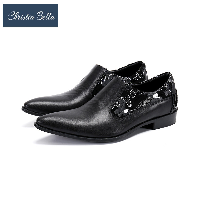Christia Bella Black Pointed Toe Business Men Shoes Real Leather Office Dress Shoes Men Big Size Formal Leather Slip On
Christia Bella Black Pointed Toe Business Men Shoes Real Leather Office Dress Shoes Men Big Size Formal Leather Slip On