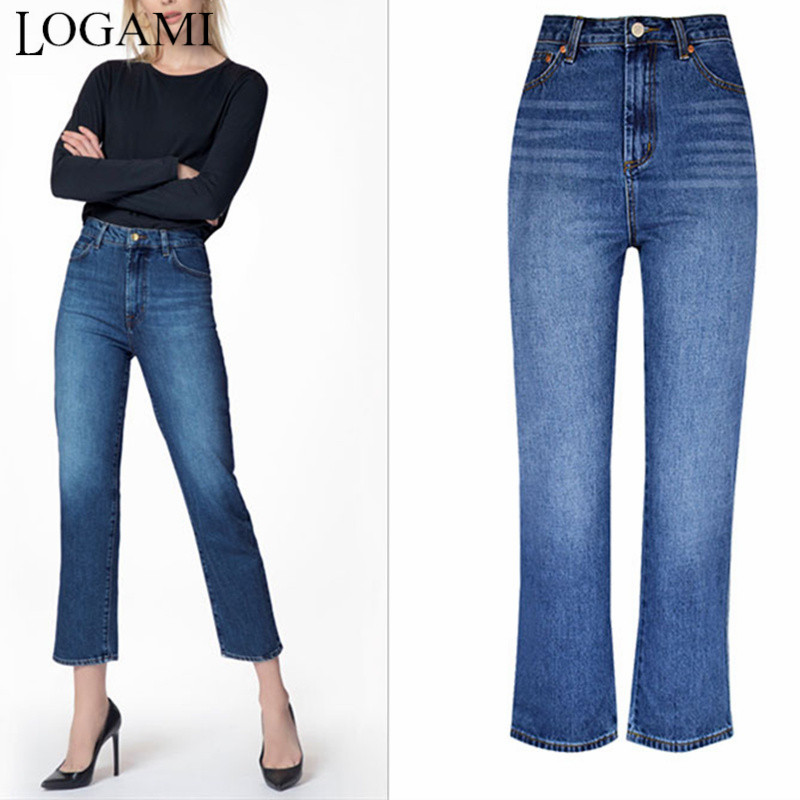 LOGAMI High Waist Boyfriend Jeans for Women Autumn Winter Flare Denim Pants Womens Straight Trousers, Blue
LOGAMI High Waist Boyfriend Jeans for Women Autumn Winter Flare Denim Pants Womens Straight Trousers, Blue