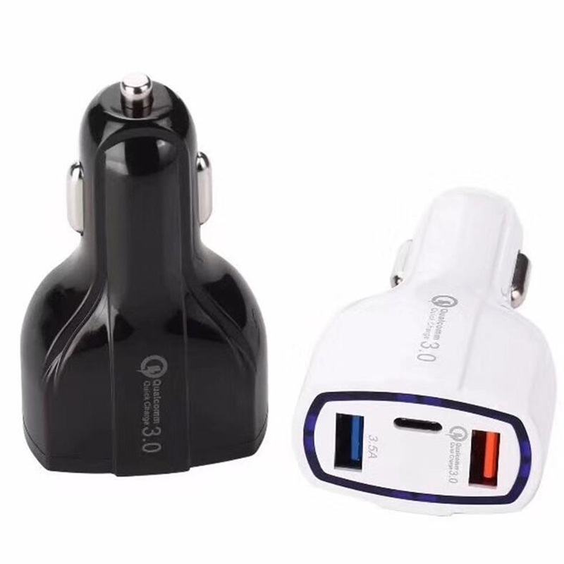 QC3.0 3 Ports USB Car Charger 35W 7A Quick Charge Car-charger Type C Fast Charge Car Adapter Mobile Phone Charger for GPS Power bank
QC3.0 3 Ports USB Car Charger 35W 7A Quick Charge Car-charger Type C Fast Charge Car Adapter Mobile Phone Charger for GPS Power bank